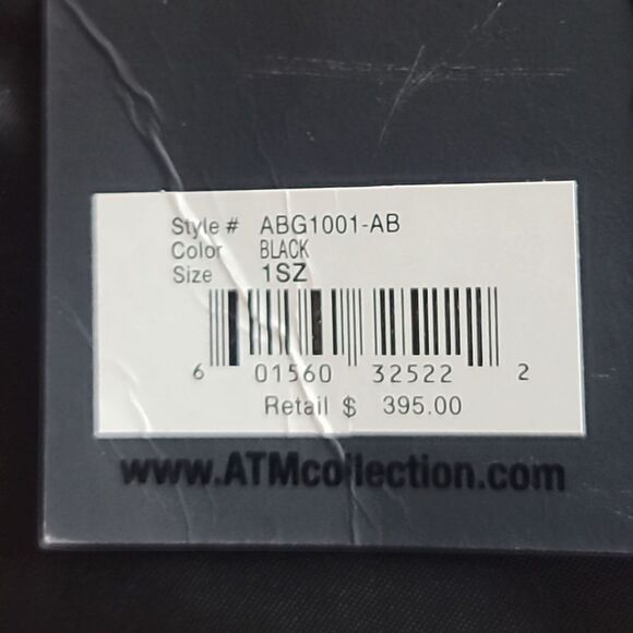 ATM Anthony Thomas Melillo Black Travel BACKPACK Bag NWT - Picture 7 of 8